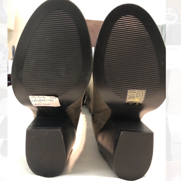 ALDO over the knee greenish gray boots - Picture 5 of 5